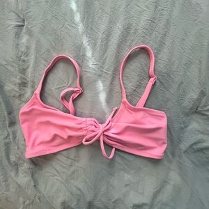 Pink bikini top- NO CUPS